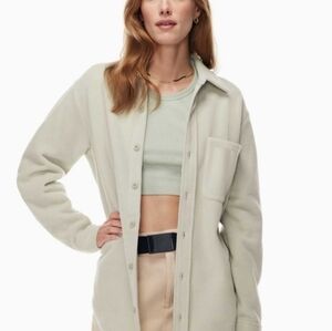 TNA Aritzia Polar Shirt Jacket